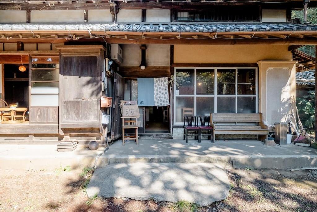 ゲストハウス+カフェわ　１日１組限定！ 築１００年の農家の古民家で宿泊体験、薪でお風呂沸かせます。焚き火もできます。 Kannami Luaran gambar
